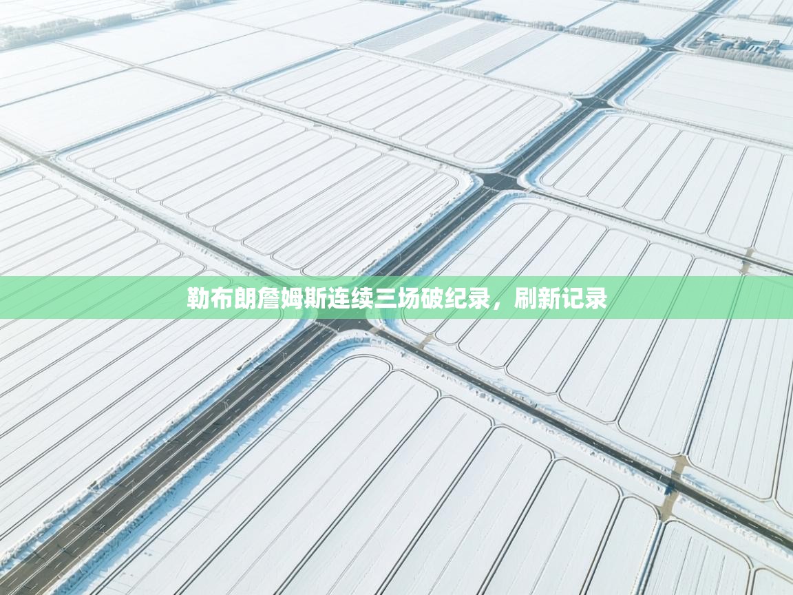 开云入口-勒布朗詹姆斯连续三场破纪录，刷新记录  第3张