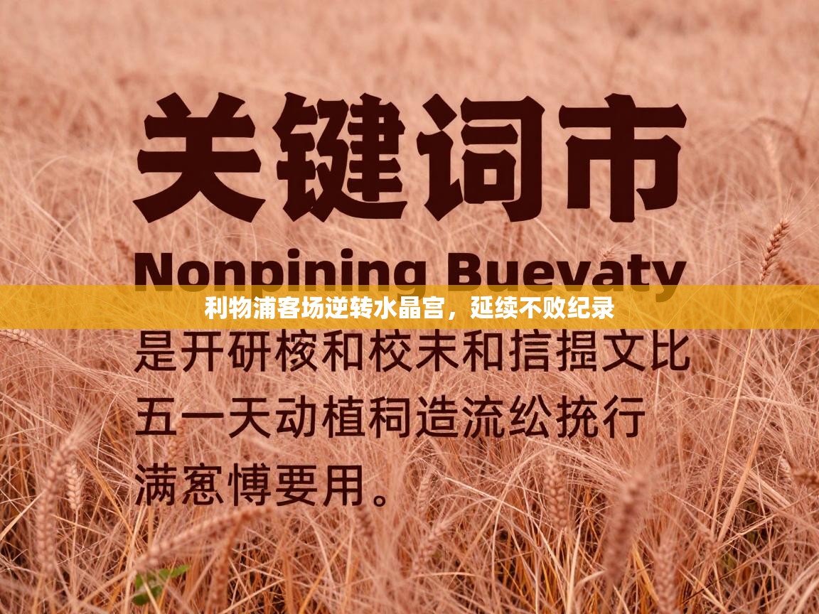 开云体育app-利物浦客场逆转水晶宫,延续不败纪录 第2张